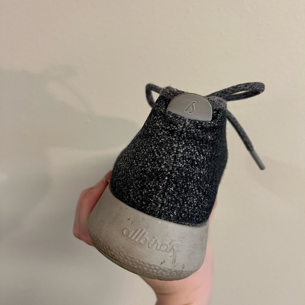 Allbirds Women's Wool Runner-up Mizzles in Natural Grey 8 - Picture 13 of 14